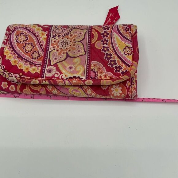 Vera Bradley raspberry fizz wallet - Picture 1 of 8